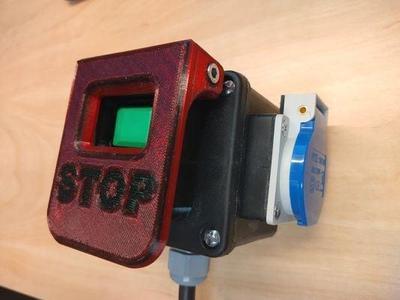 Tripus safety switch stop flap
