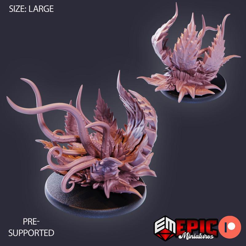 Mantrap / Eating Plant / Sprout & Tentacles / Trap Flower / Jungle Encounter