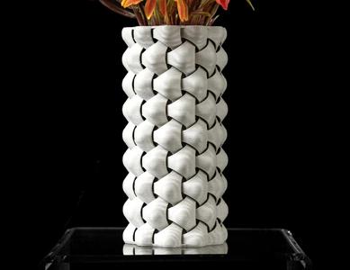 Tri-Weave Flower Vase by MODERN MACHINE   