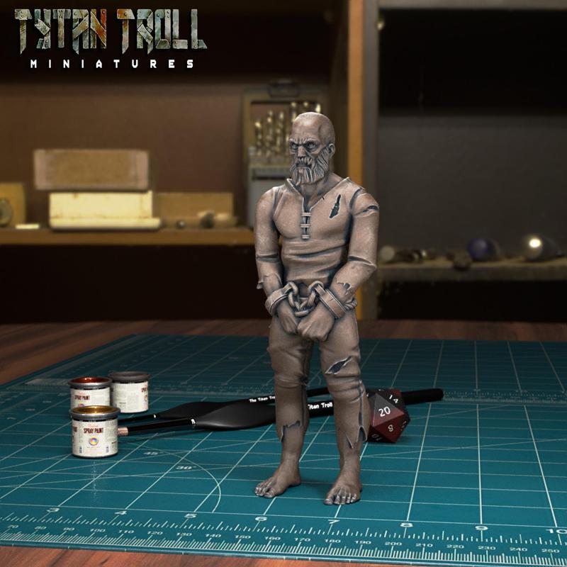 Stood Prisoner Chained 02 [Pre-Supported]