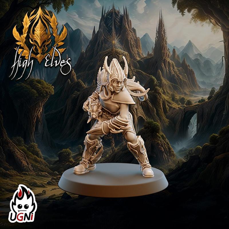 Elf Catcher #02 - High Elves - Fantasy Football