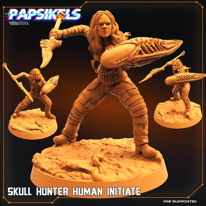 SKULL HUNTER HUMAN INITIATE