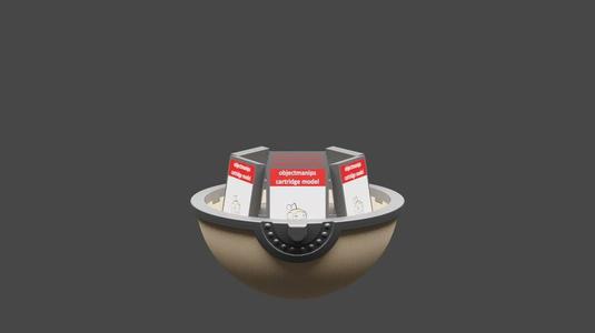 Ancient Pokeball Switch Cardridge Inlay