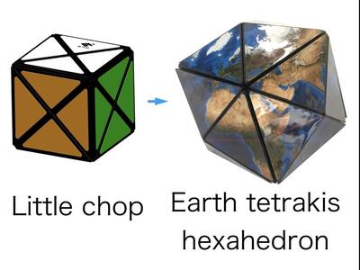 Earth Tetrakis Hexahedron puzzle