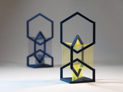 Tensegrity hexagons