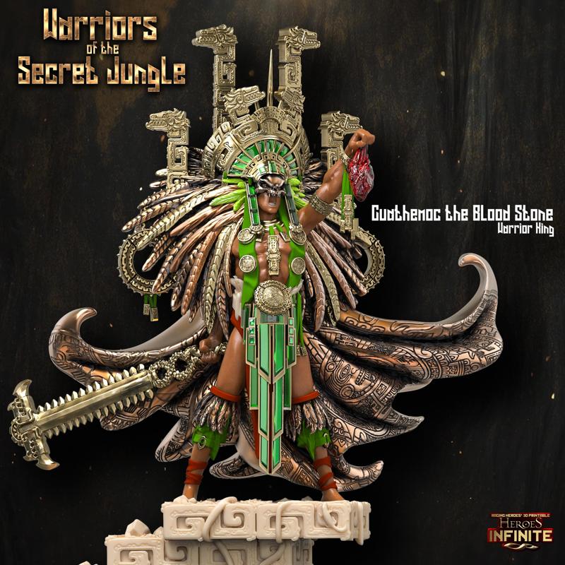 Guathemoc the Blood Stone, Warrior King