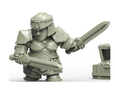GH022 Heresylab - Female Dwarf 2