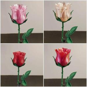 XL Stem for Rose - possibility of changing flower colors   