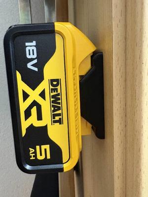 Economical DeWalt Battery Holder   