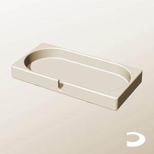 CX96-25-SB Slotted Modular Stacking Storage Boxes Bins | Printable Objects - Infinite Containers | stl file for 3d printing