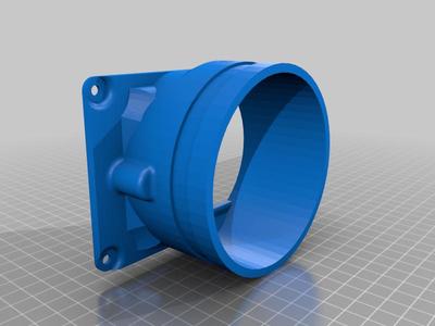 Rear Vent to 100 mm Adapter for Anycubic Photon