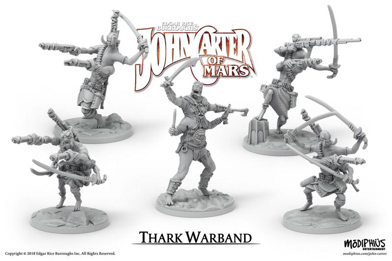 John Carter of Mars - Print at Home - Thark Warband