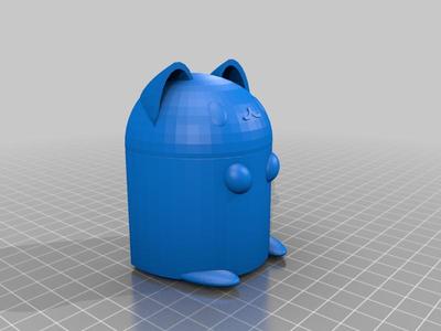 Pusheen cat night light cover