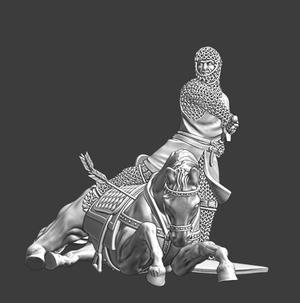 Medieval Knight of the Livonian Order - Battle of Saule
