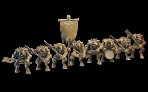 Elite Boarc Boys Miniatures (32mm, modular)
