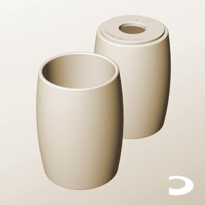 CR96-160-P Pierced Modular Stacking Storage Box Bin Container Planter Lamp Shade | Printable Objects - Infinite Containers | stl file for 3d printing