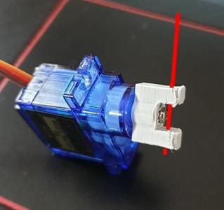 Servo arm - palonnier - model train switch - aiguillage