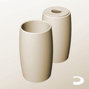 CR96-200-P Pierced Modular Stacking Storage Box Bin Container Planter Lamp Shade | Printable Objects - Infinite Containers | stl file for 3d printing