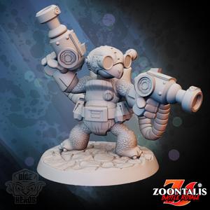 Steampunk Turtle (pre-supported included)