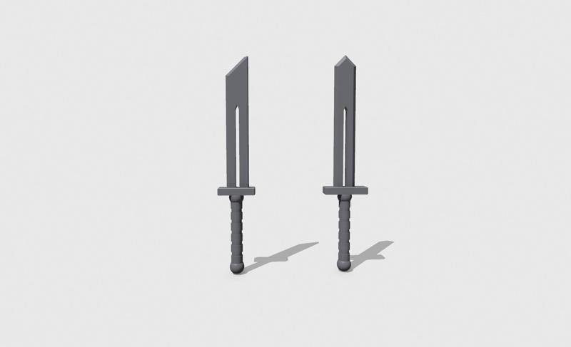 L.E.G.O. Swords set of 2
