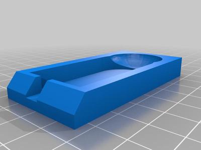 Fairy light battery mount 
