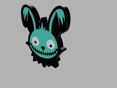 easter punk bunny lightbox 