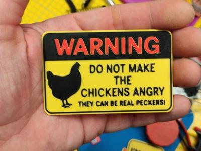 Chicken sign