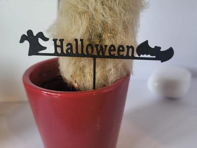 Halloween Topper – Ghosts & Bat Decoration