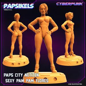 PAPS CITY NETIZEN SEXY PAM PAM FLORES
