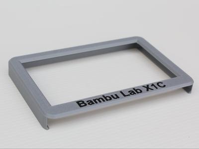 X1-C NamePlate, no support needed