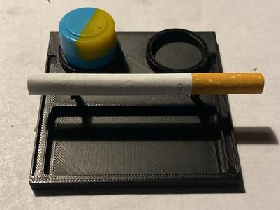 Dab station tray