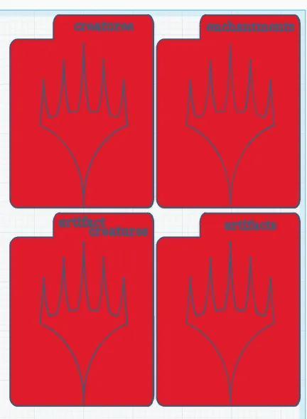 mtg named card dividers   