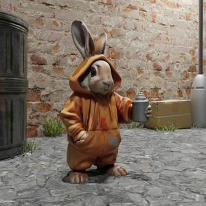 Cool Rabbit - Figure  19   