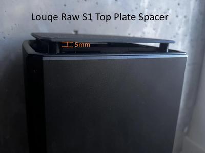 Louqe Raw S1 Top Plate Spacers For A12x15 Fan   