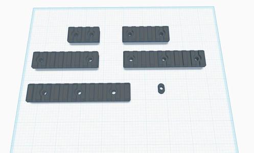 M-LOK Polymer Picatinny Accessory Rail   