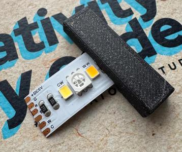 Magnetic led strip mount   