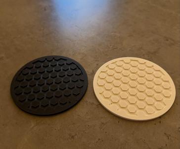 Honeycomb coaster