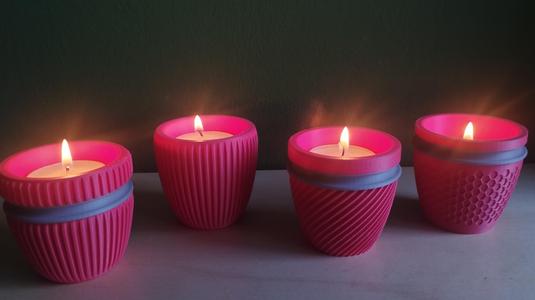 Placeholder Candle Plus Nameplate