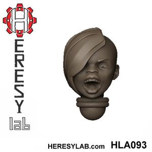 Heresylab - Female Sci-Fi heads for conversions SET 6 of 21