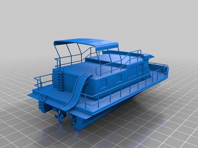 N Scale houseboat remix