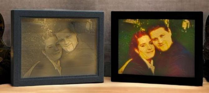 Lithophane Bilderrahmen 