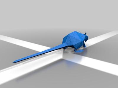 Low Poly Rat from WoW