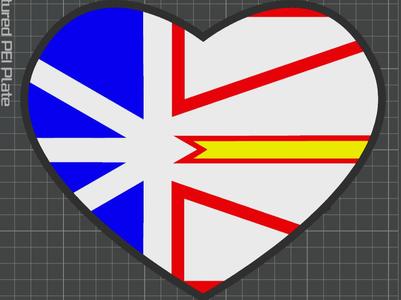 Newfoundland Heart Sign