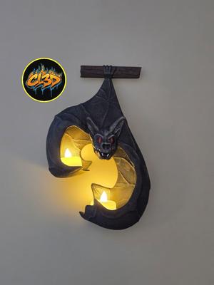 Hanging Bat Tea Light Holder