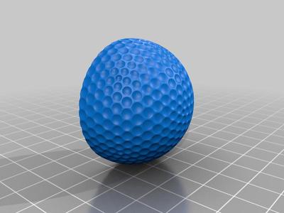 Two part screw together golf ball