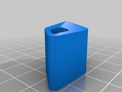 Fast printed silicone cartridge cap