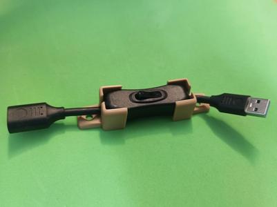 USB Switch Holder