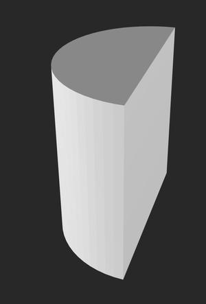 Simple Minimalist Round Roof  for Calibration