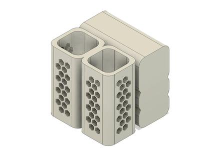 Desk Organizer with Storage Boxing V1   