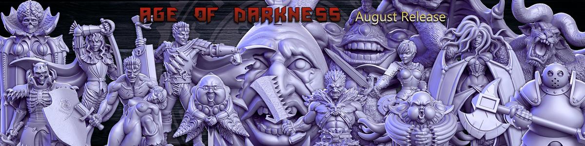 Full and PRE-SUPPORTED 27 Age of Darkness - August 2021 - RNEstudio